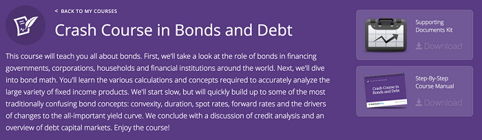 Wall Street Prep – Crash Course in Bonds