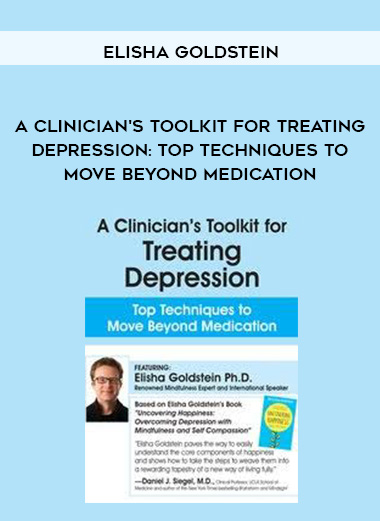 A Clinician's Toolkit for Treating Depression: Top Techniques to Move Beyond Medication - Elisha Goldstein