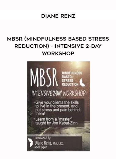 MBSR (Mindfulness Based Stress Reduction) – Intensive 2-Day Workshop – Diane Renz