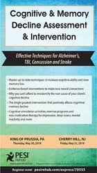 Cognitive & Memory Decline Assessment & Intervention: Effective Techniques for Alzheimer’s, TBI, Concussion and Stroke – Maxwell Perkins