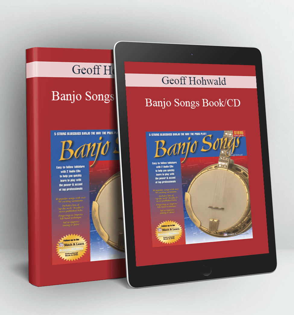 Banjo Songs Book CD - Geoff Hohwald