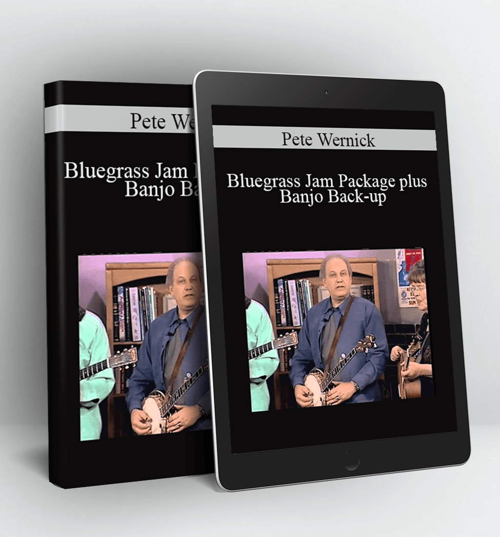 Bluegrass Jam Package plus Banjo Back-up - Pete Wernick