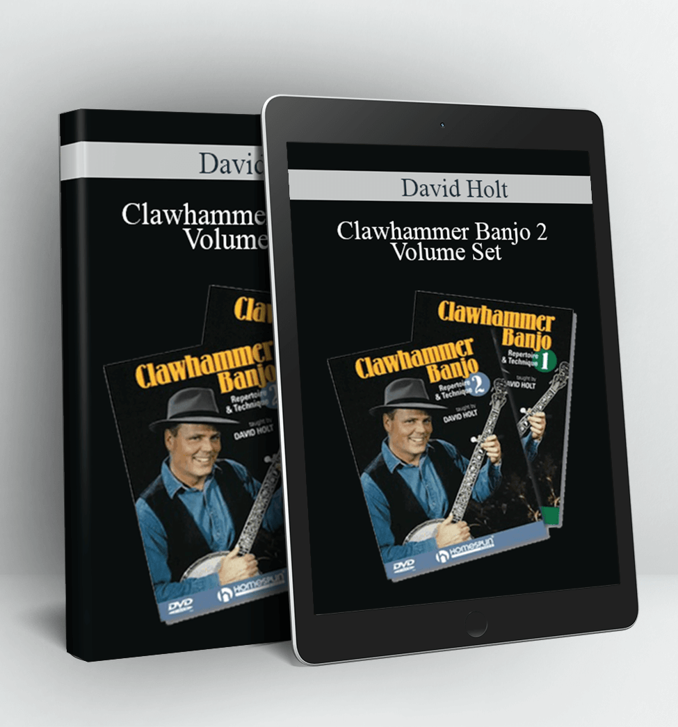 Clawhammer Banjo 2 Volume Set - David Holt