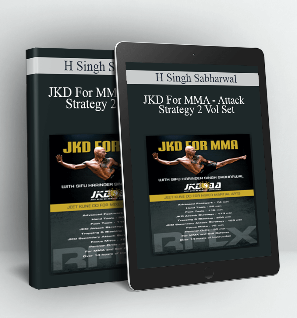 JKD For MMA - Attack Strategy 2 Vol Set - H Singh Sabharwal