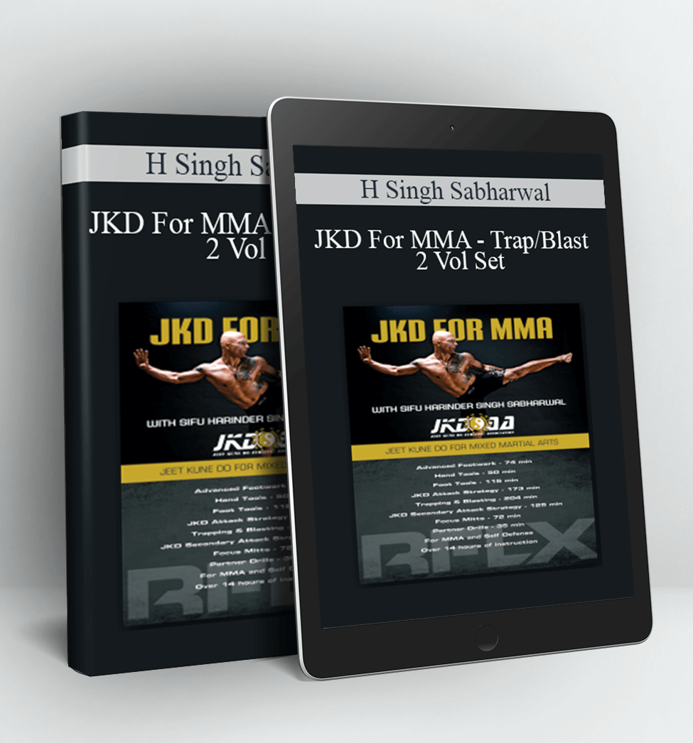 JKD For MMA - Trap Blast 2 Vol Set - H Singh Sabharwal