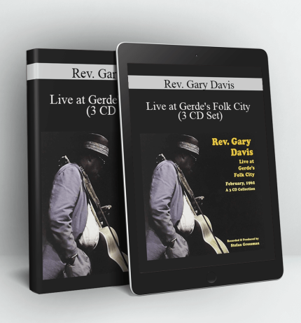 Live at Gerde's Folk City (3 CD Set) - Rev. Gary Davis