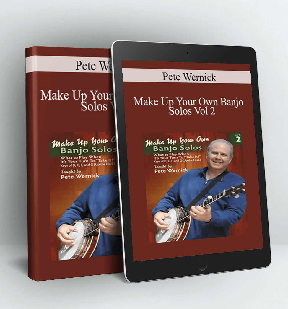 Make Up Your Own Banjo Solos Vol 2 - Pete Wernick