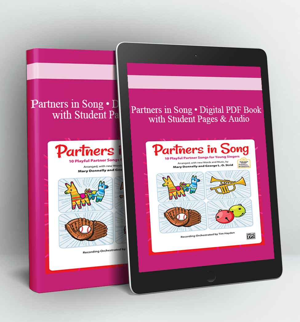 Partners in Song • Digital PDF Book with Student Pages & Audio