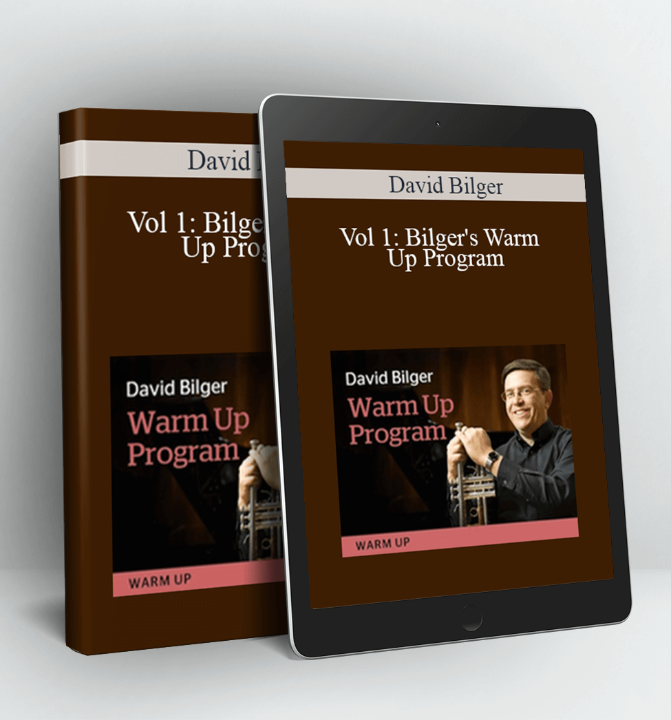 In Vol 1, David Bilger goes through the importance of a thorough warm up and shows everyone how important it is and how it can change your playing dramatically. A 40 minute program for the serious trumpet player.