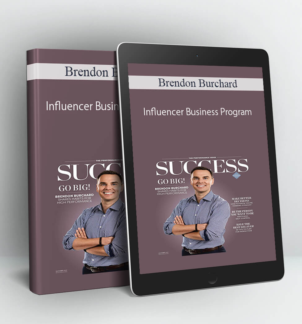 Influencer Business Program - Brendon Burchard