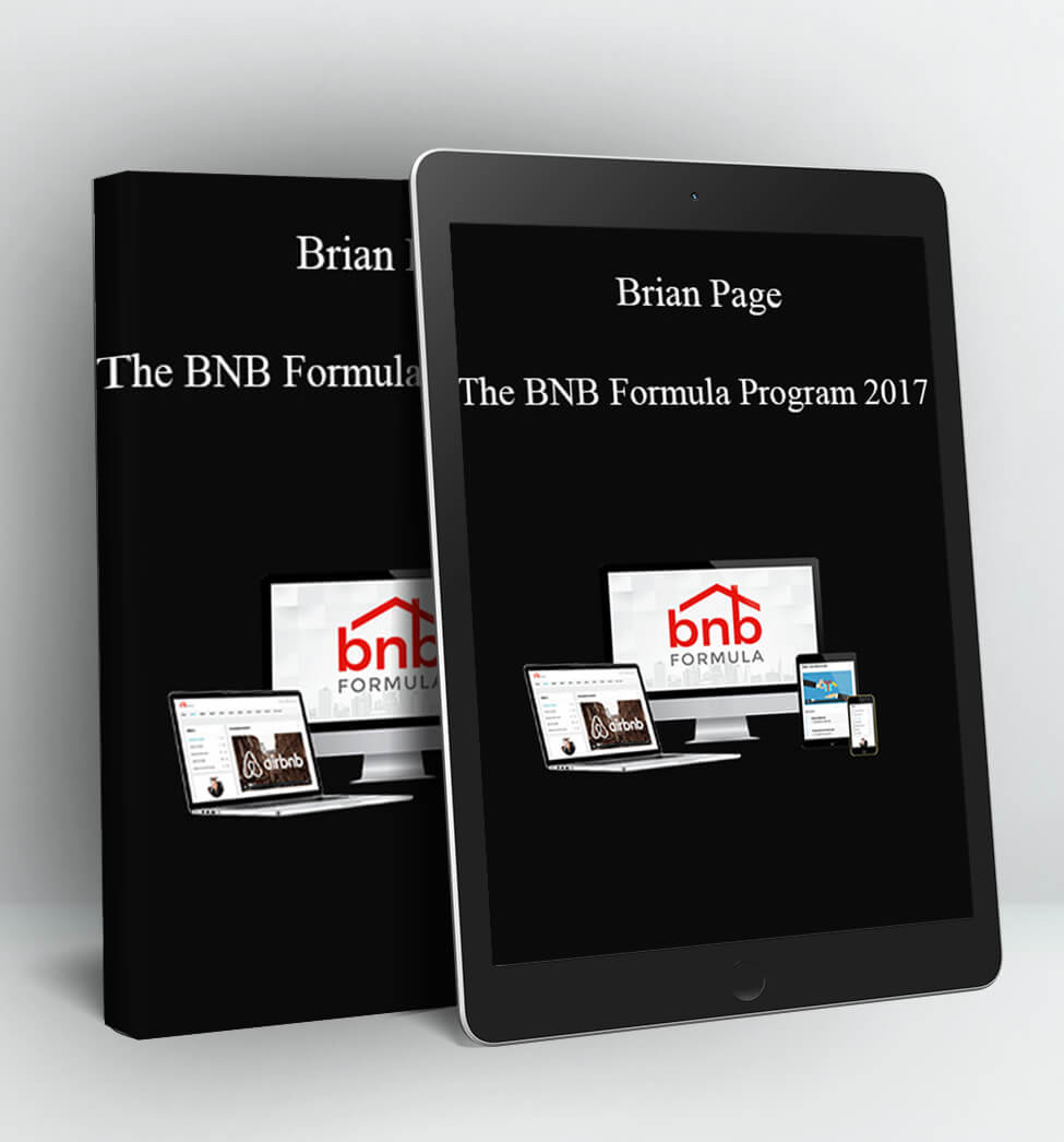 The BNB Formula Program 2017 - Brian Page