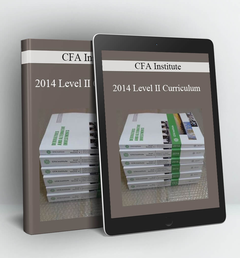 2014 Level II Curriculum - CFA Institute