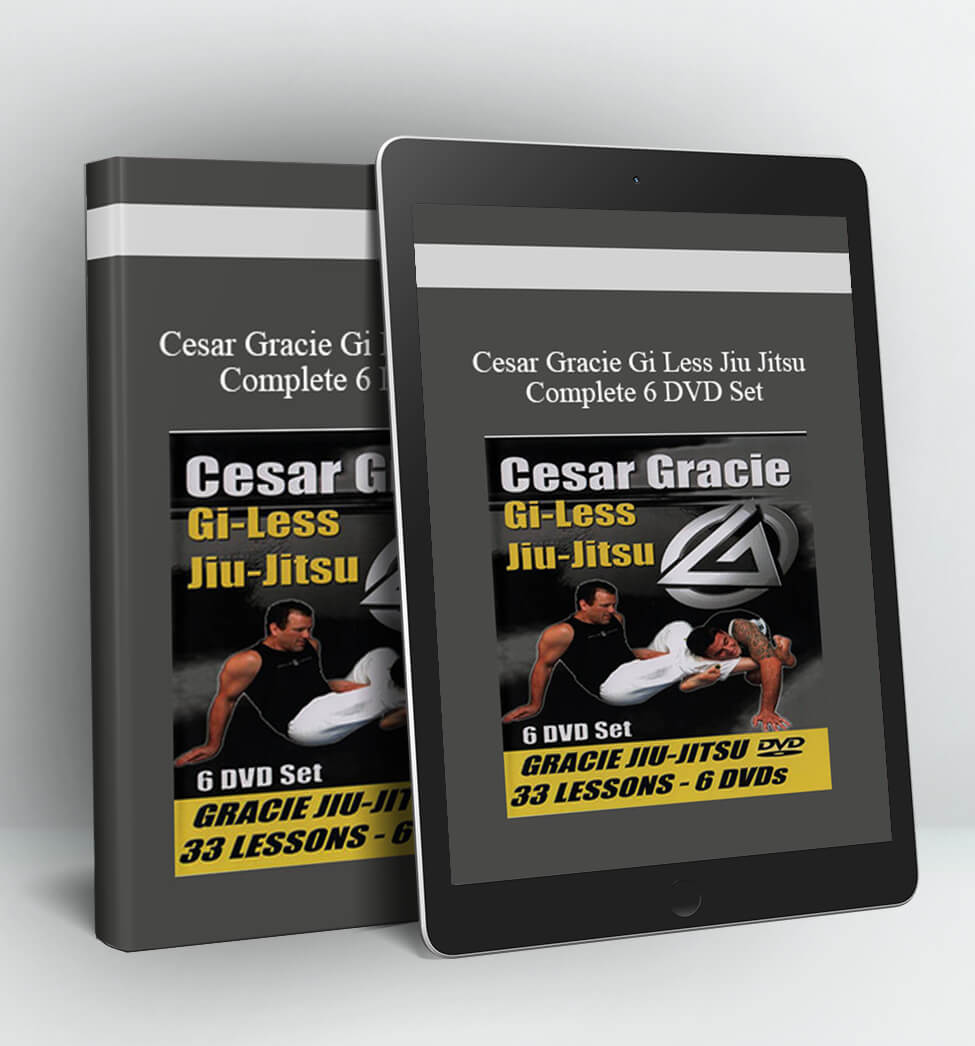 Cesar Gracie Gi Less Jiu Jitsu Complete 6 DVD Set