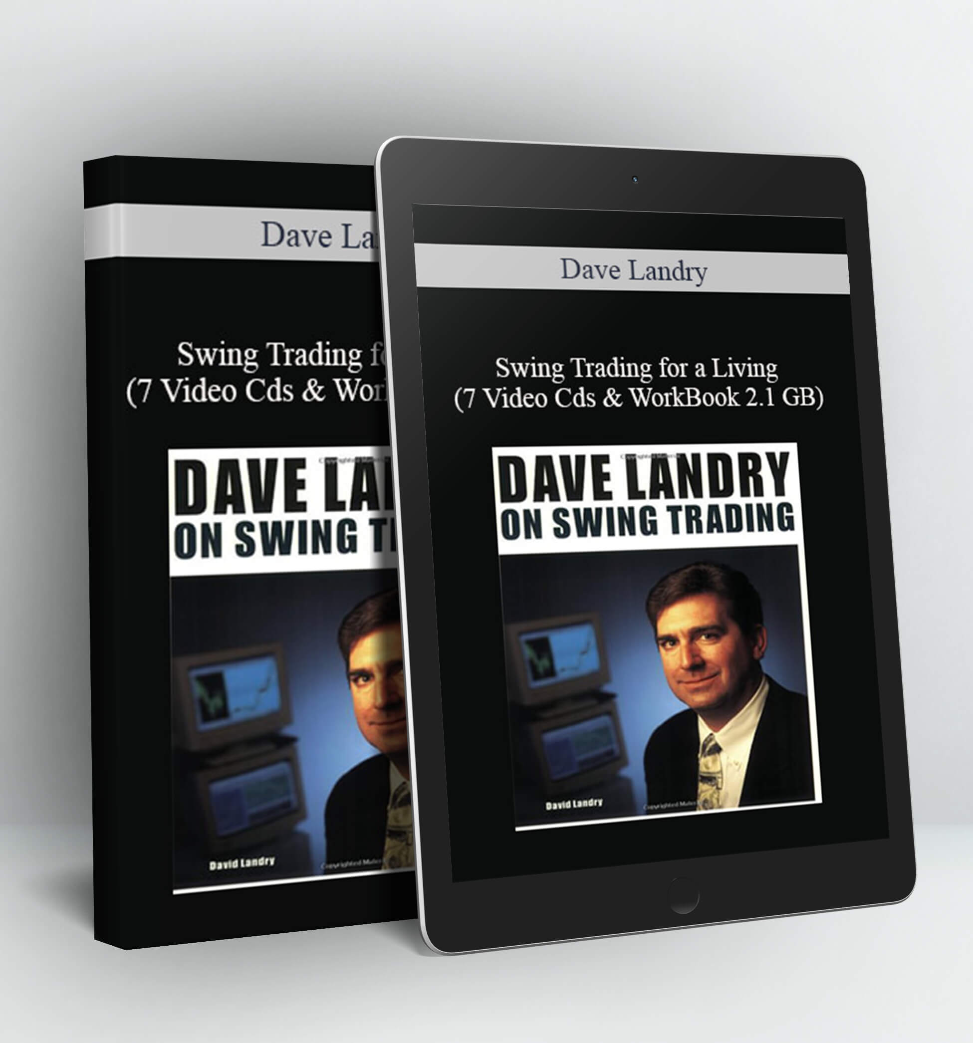 Swing Trading for a Living (7 Video Cds & WorkBook 2.1 GB) - Dave Landry