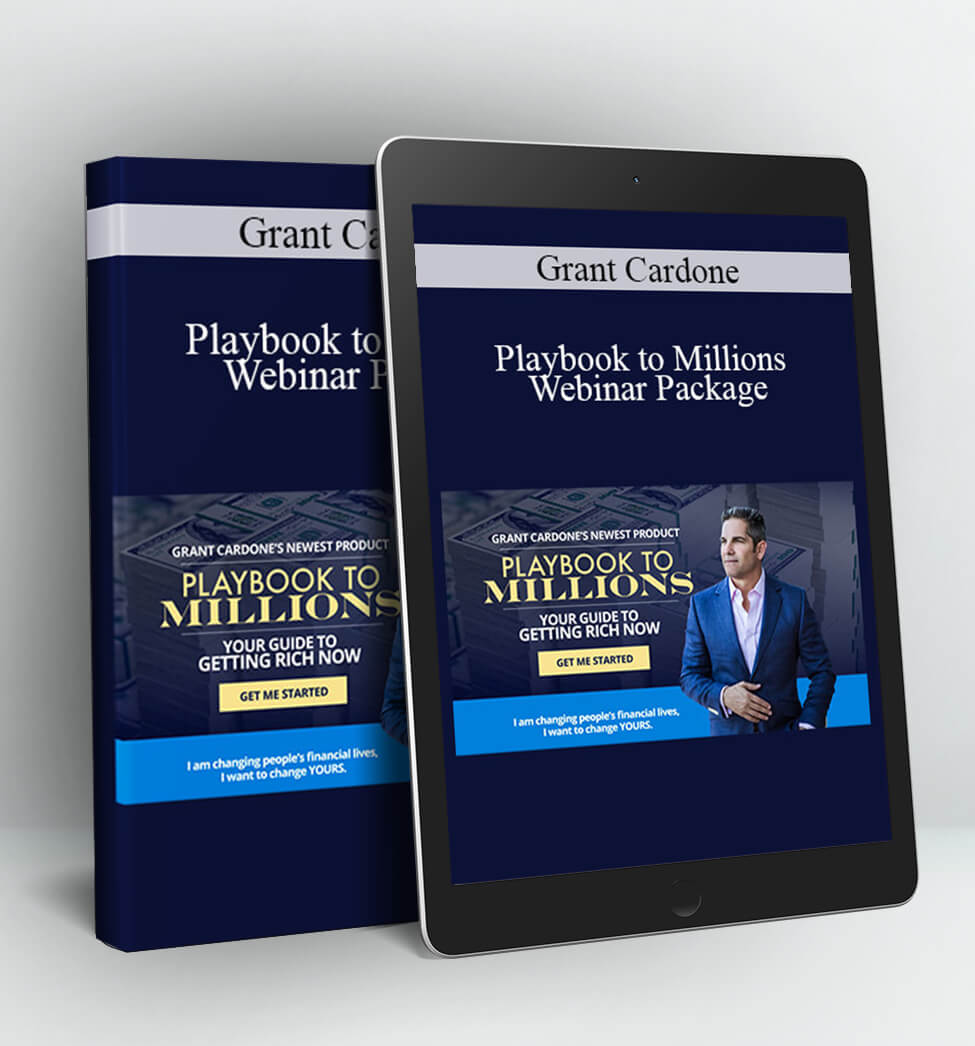 Playbook to Millions Webinar Package - Grant Cardone