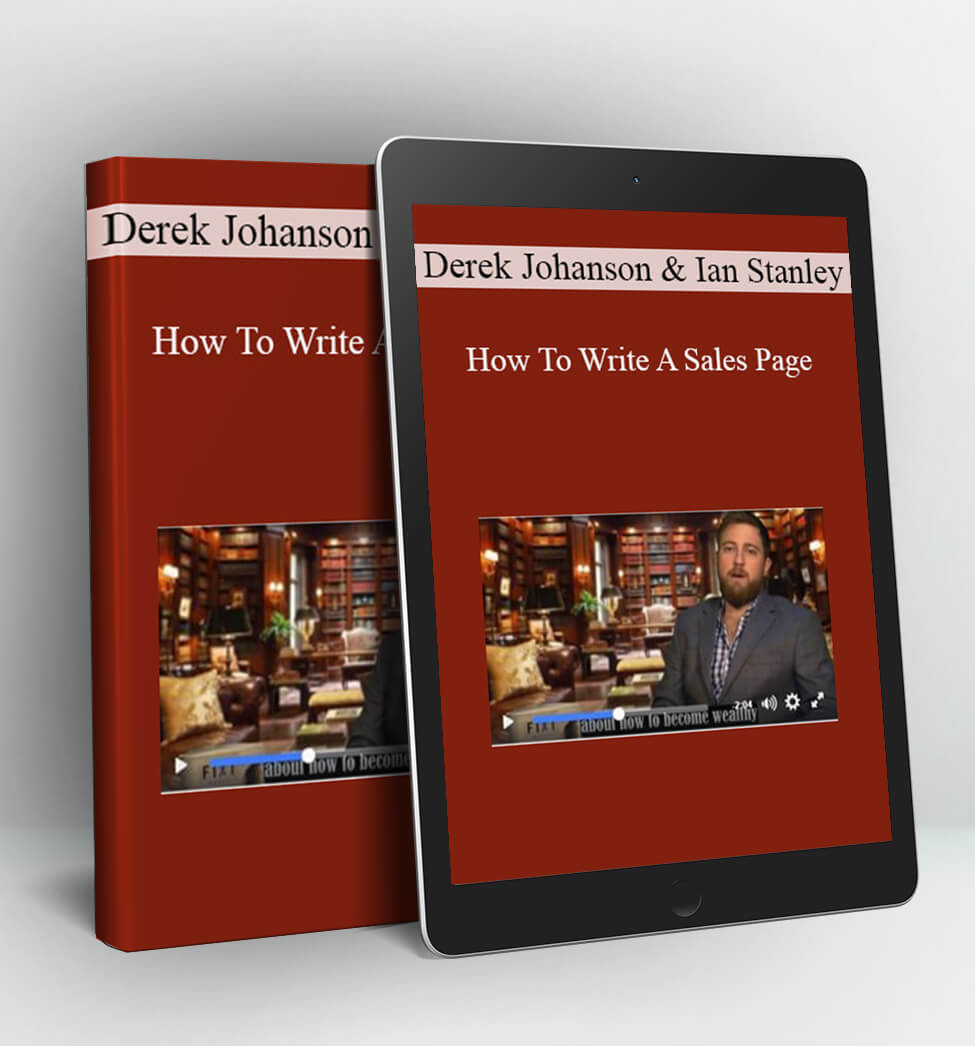 How To Write A Sales Page - Derek Johanson and Ian Stanley