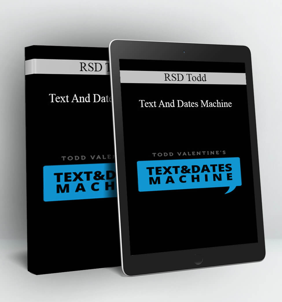 Text And Dates Machine - RSD Todd