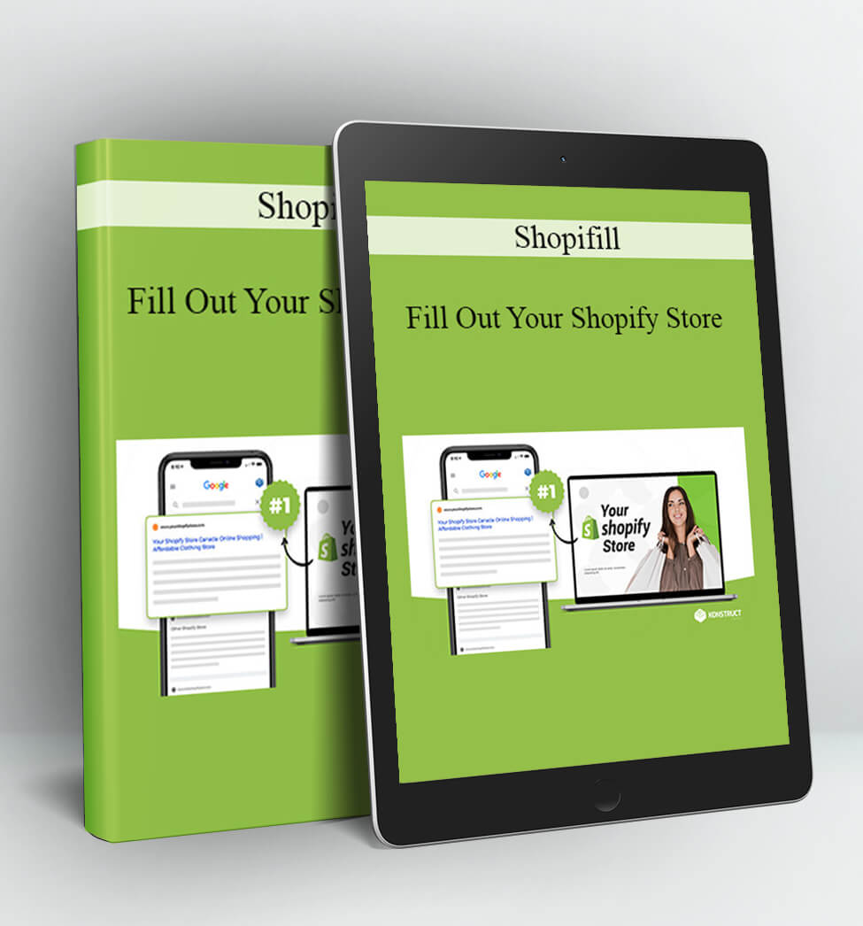 Fill Out Your Shopify Store - Shopifill