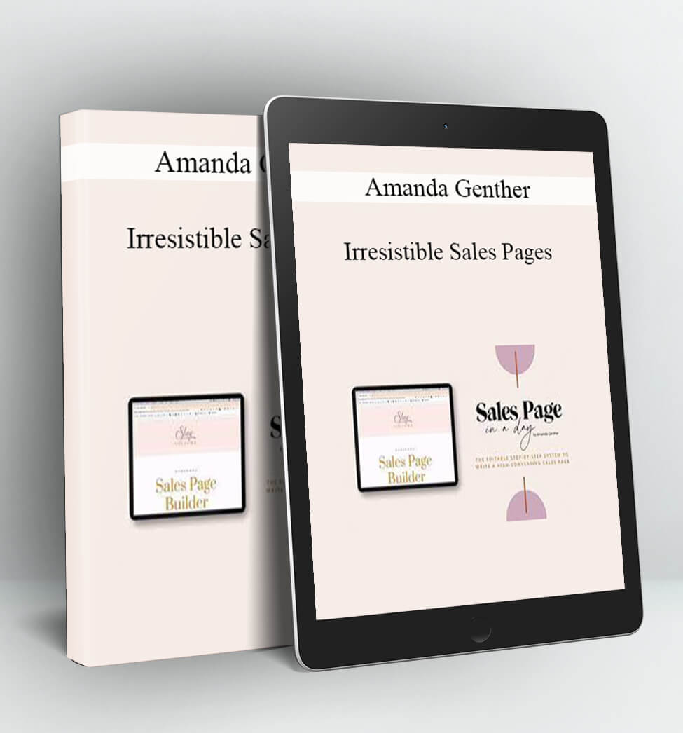 Irresistible Sales Pages - Amanda Genther