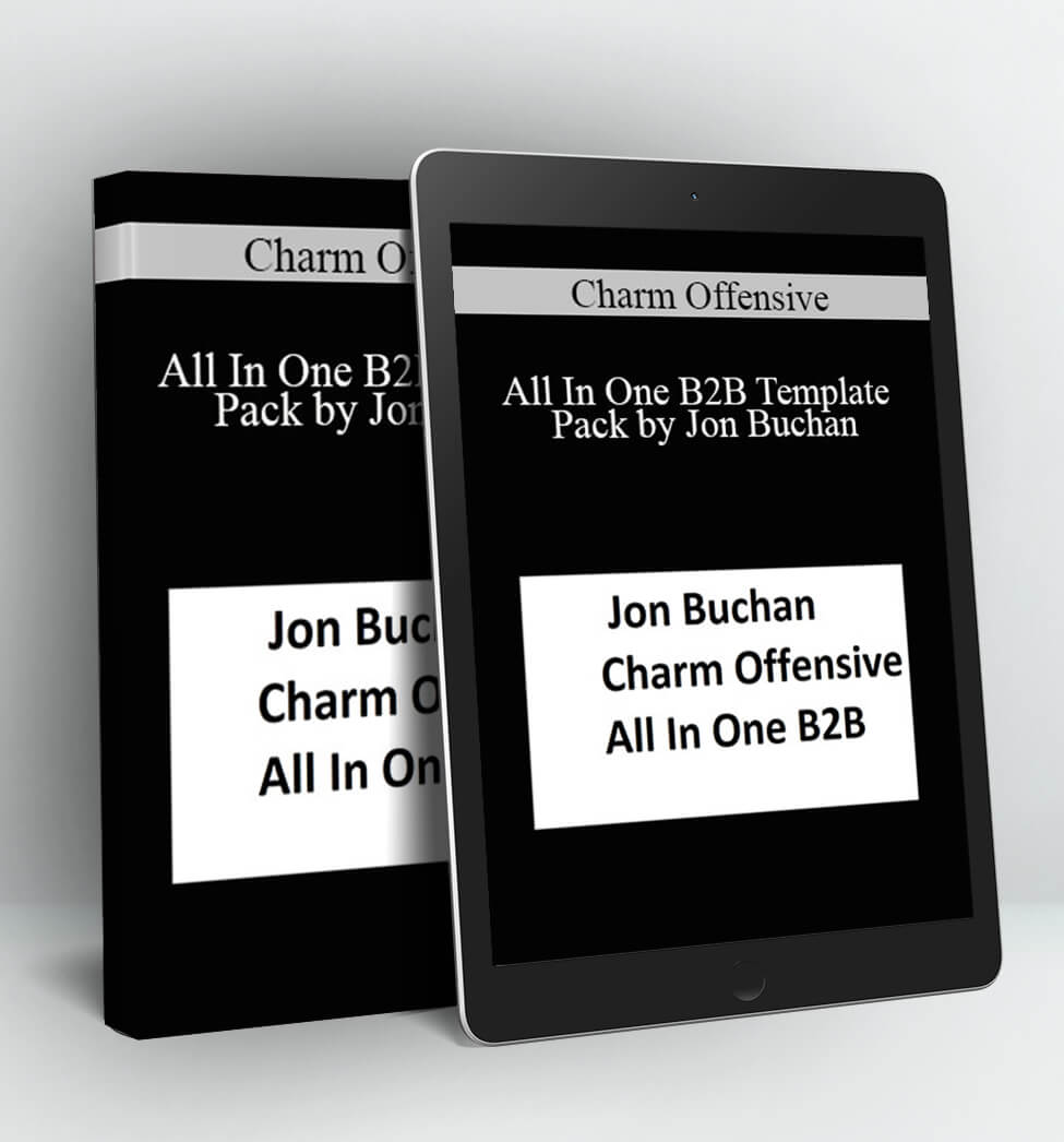 All In One B2B Template Pack by Jon Buchan - Charm Offensive