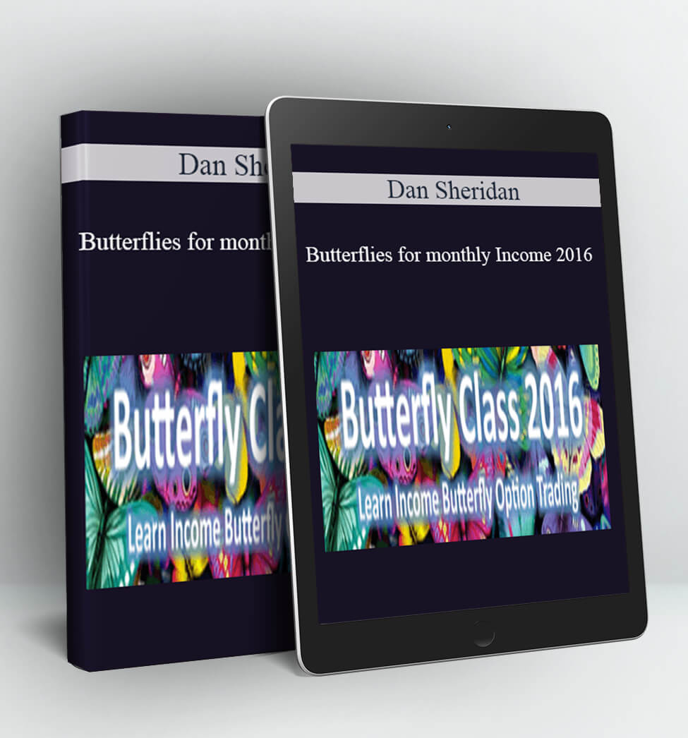 Butterflies for monthly Income 2016 - Dan Sheridan