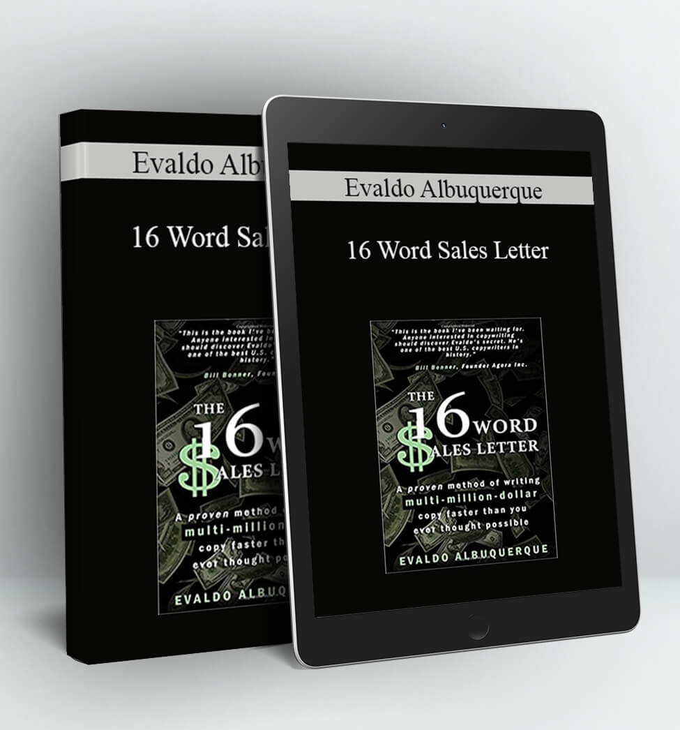 16 Word Sales Letter - Evaldo Albuquerque