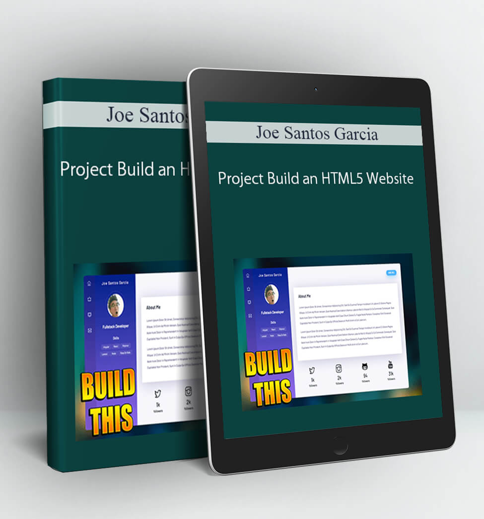 Project Build an HTML5 Website - Joe Santos Garcia