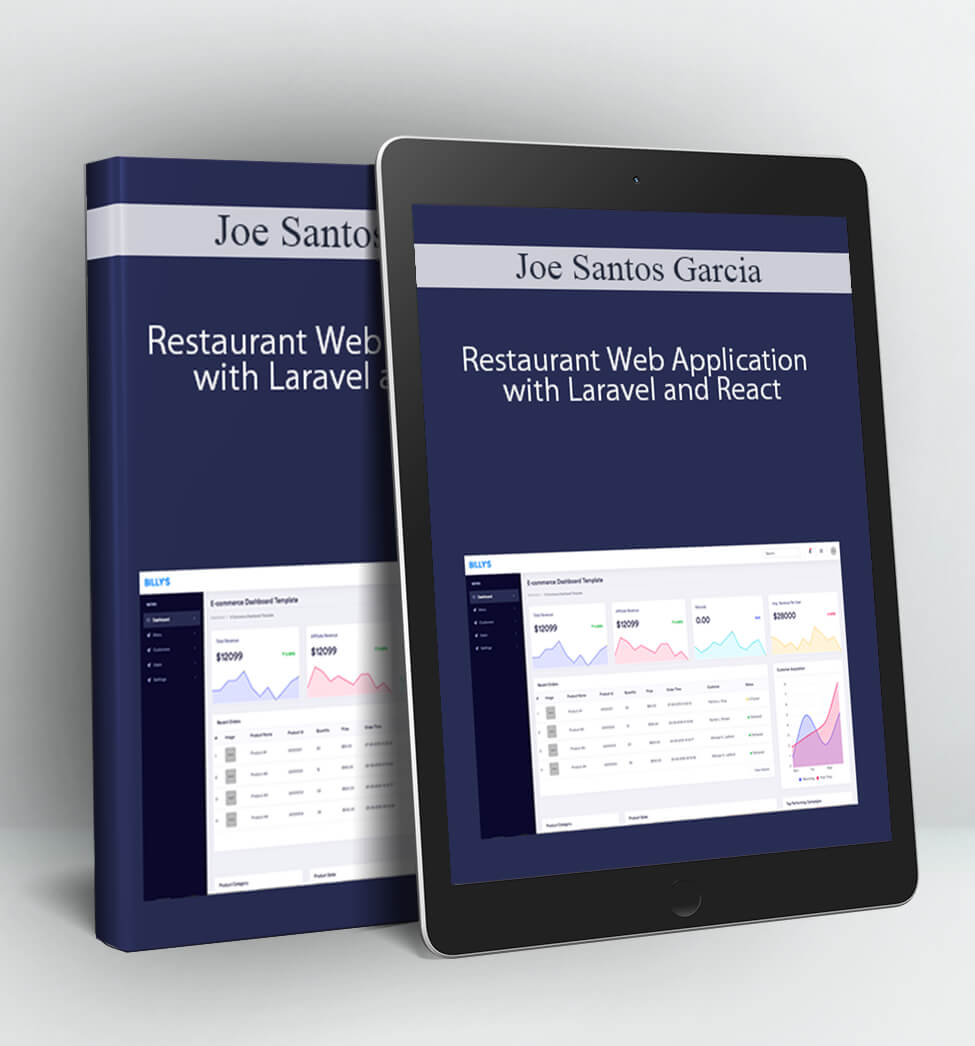 Restaurant Web Application with Laravel and React - Joe Santos Garcia