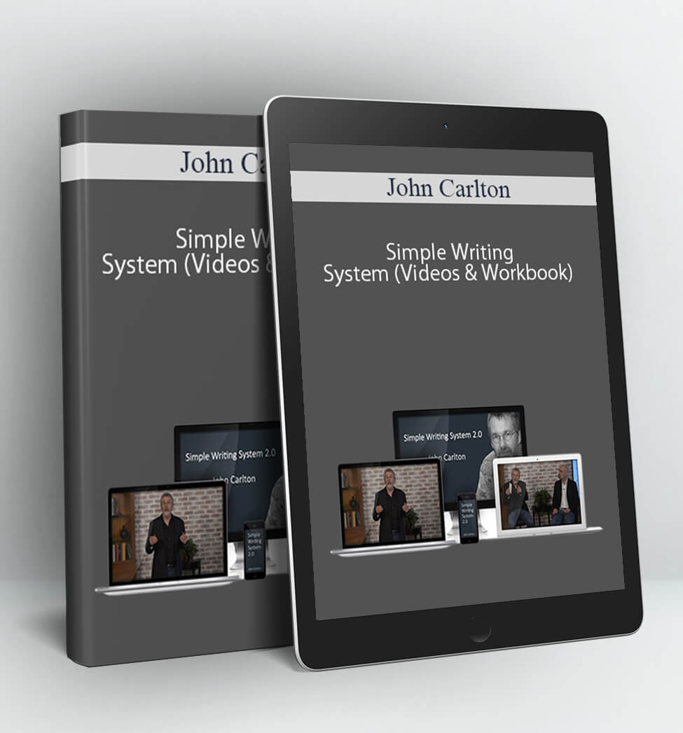 Simple Writing System (Videos & Workbook) - John Carlton