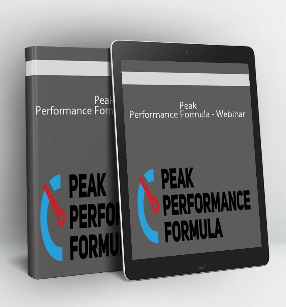 Peak Performance Formula - Webinar