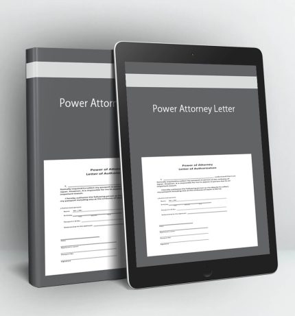 Power Attorney Letter