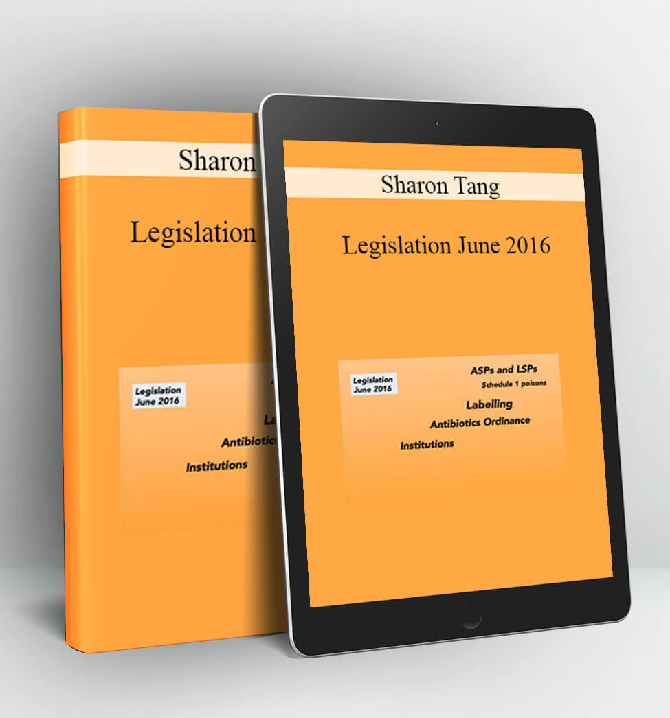Legislation June 2016 - Sharon Tang