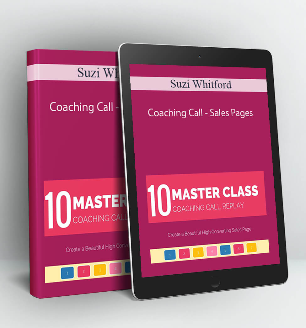 Coaching Call - Sales Pages - Suzi Whitford