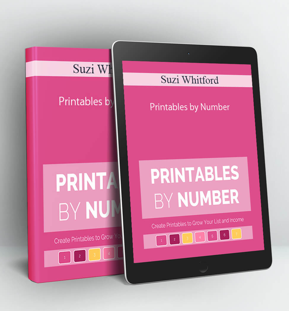 Printables by Number - Suzi Whitford