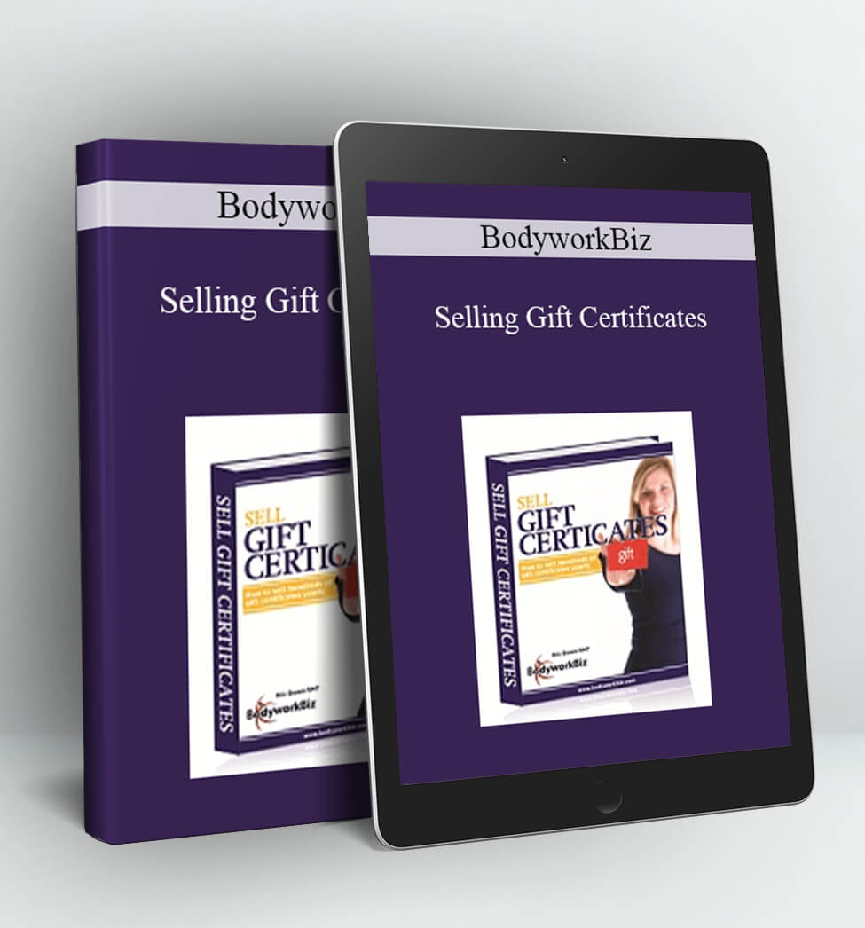 BodyworkBiz - Selling Gift Certificates