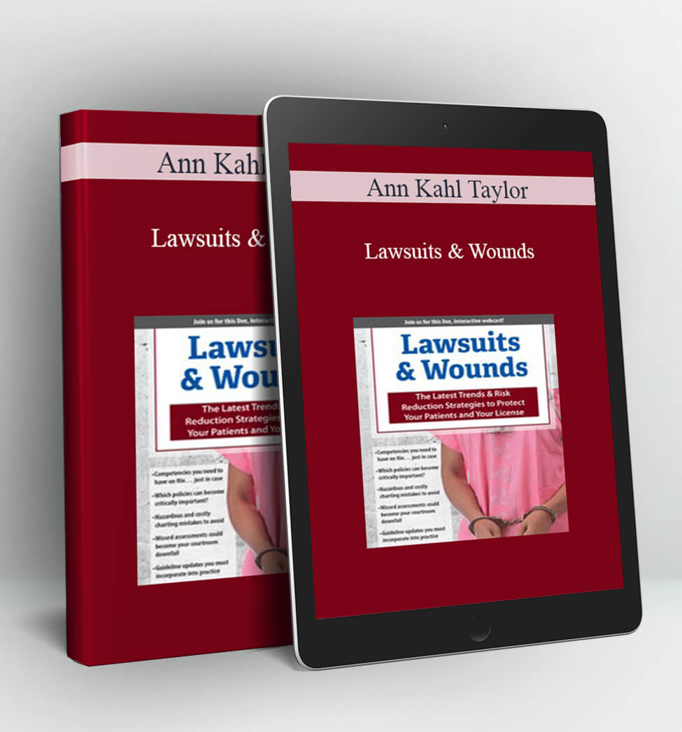 Lawsuits & Wounds - Ann Kahl Taylor