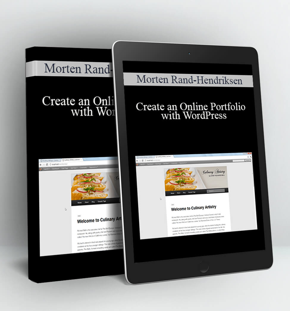 Create an Online Portfolio with WordPress - Morten Rand-Hendriksen