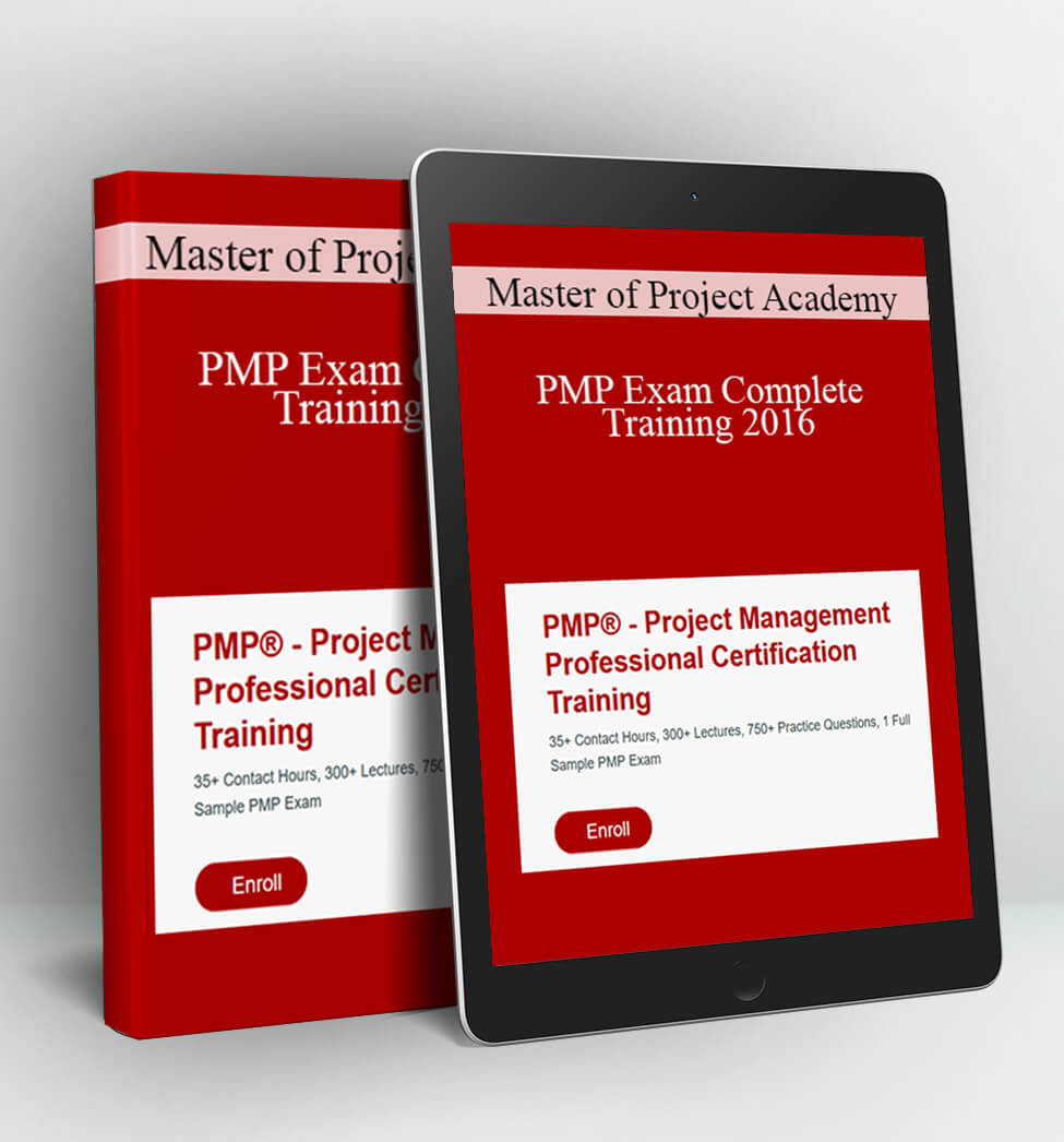 Master of Project Academy - PMP Exam Complete Training 2016