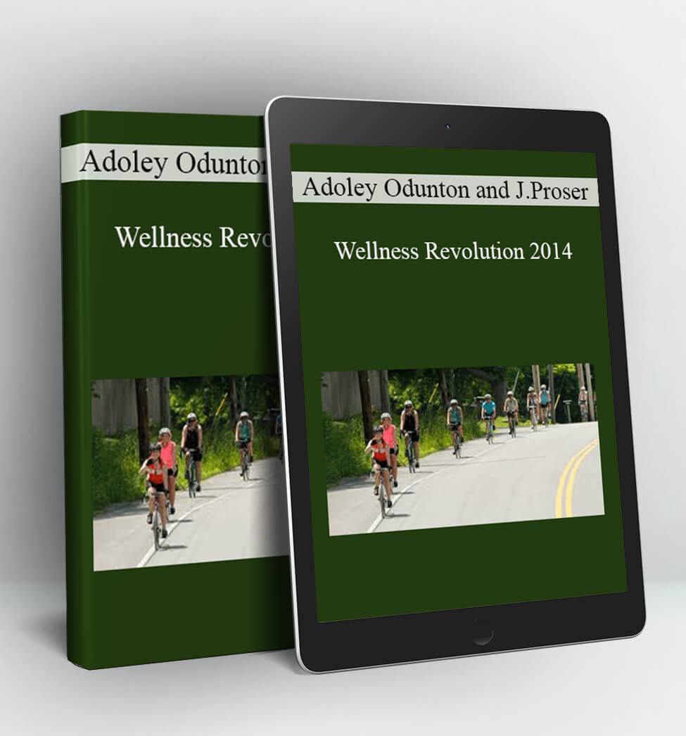 Wellness Revolution 2014 - Adoley Odunton and Jim Proser