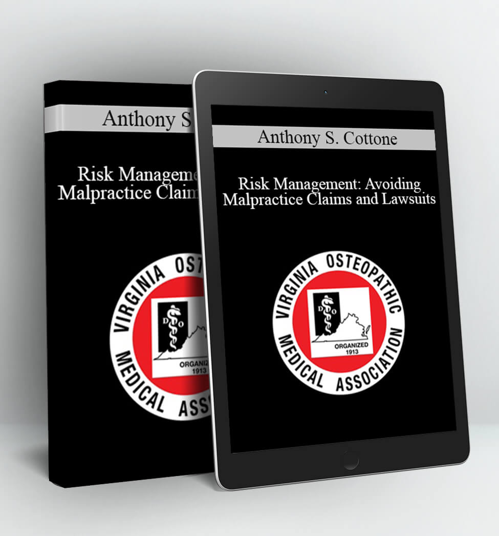 Risk Management - Anthony S. Cottone