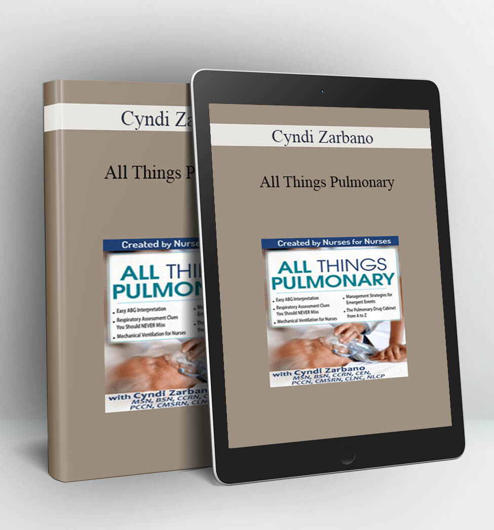 All Things Pulmonary - Cyndi Zarbano