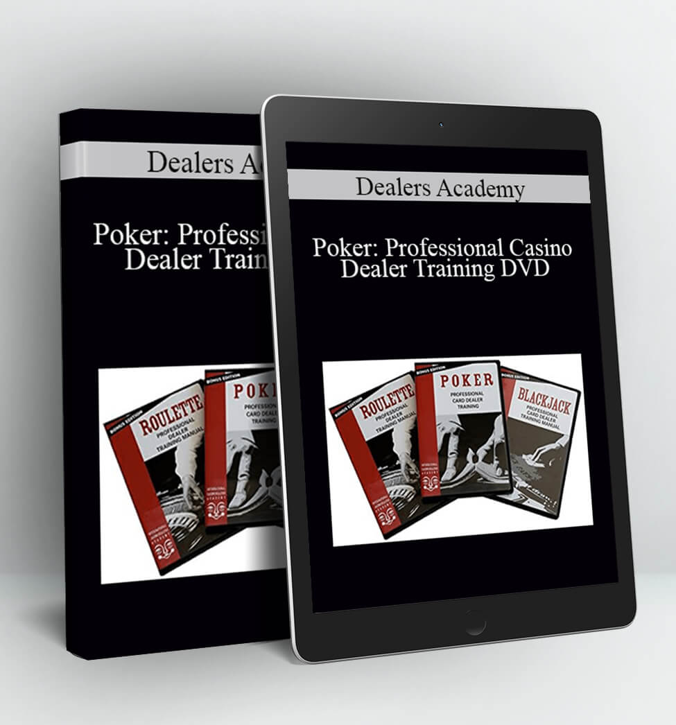 Dealers Academy - Poker: Professional Casino Dealer Training DVD