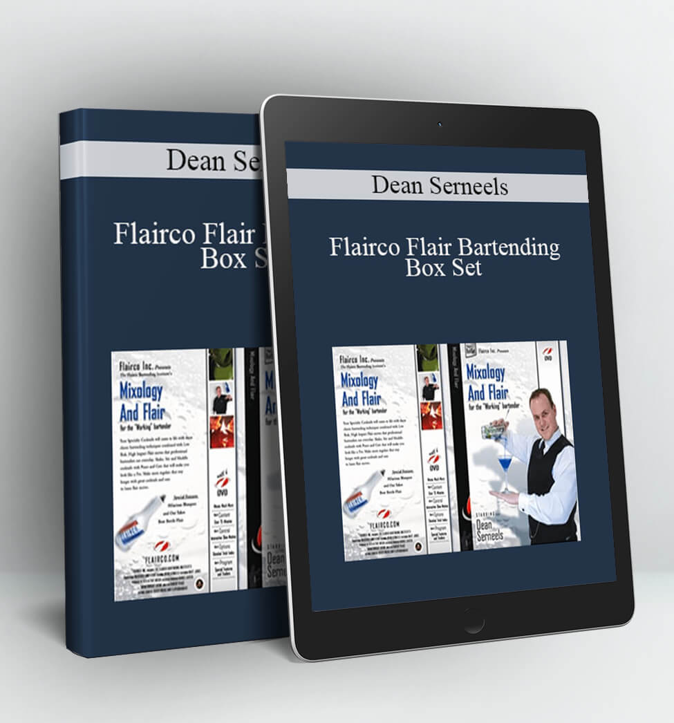 Flairco Flair Bartending Box Set - Dean Serneels