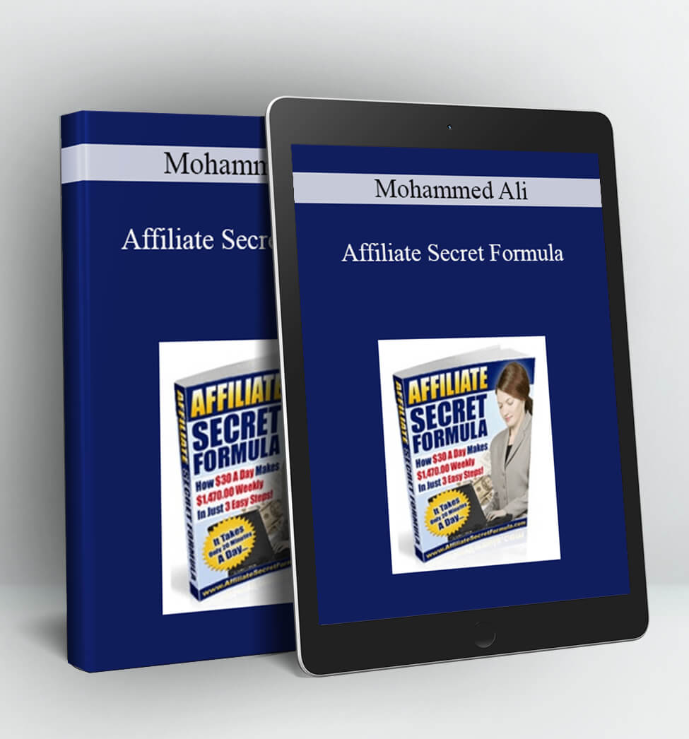 Affiliate Secret Formula - Mohammed Ali