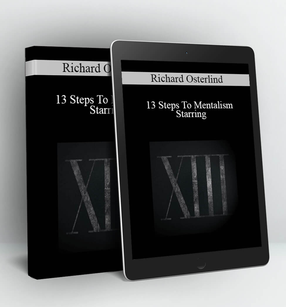 13 Steps To Mentalism Starring - Richard Osterlind