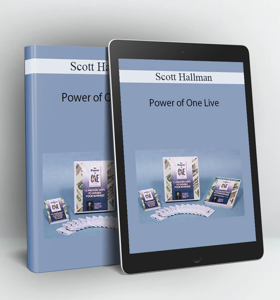 Power of One Live - Scott Hallman