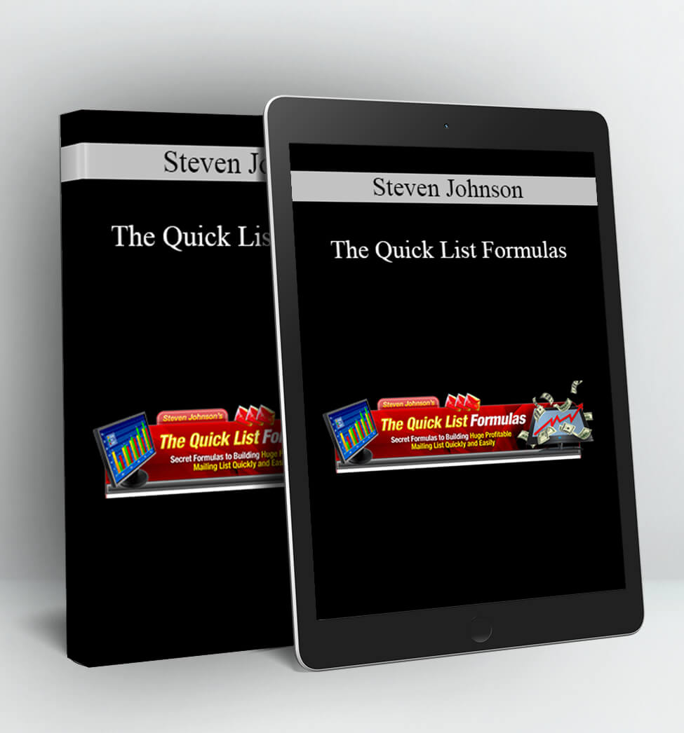 The Quick List Formulas - Steven Johnson