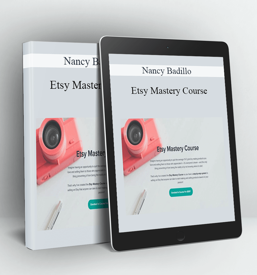 Etsy Mastery Course - Nancy Badillo