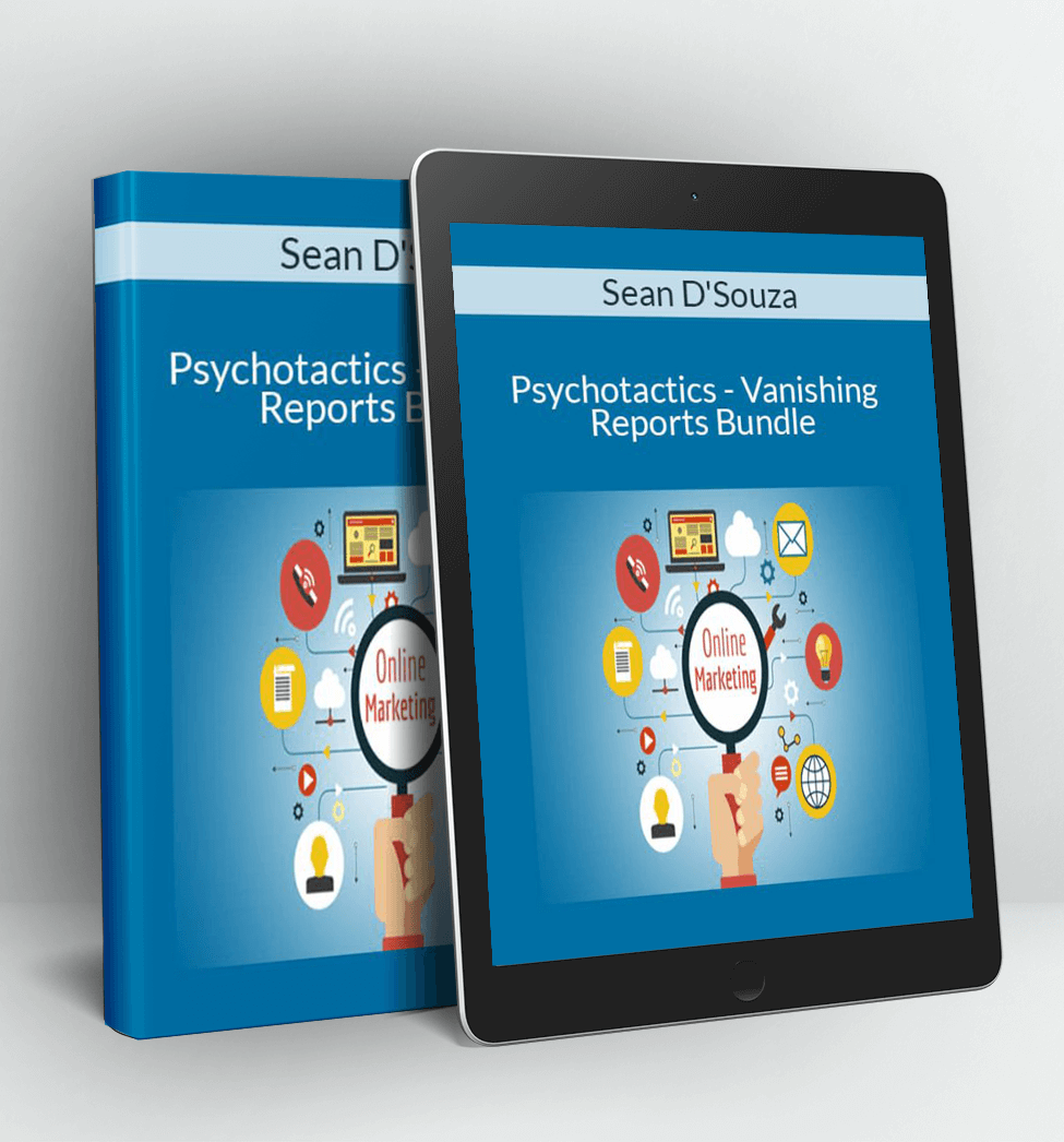 Psychotactics - Vanishing Reports Bundle - Sean D'Souza