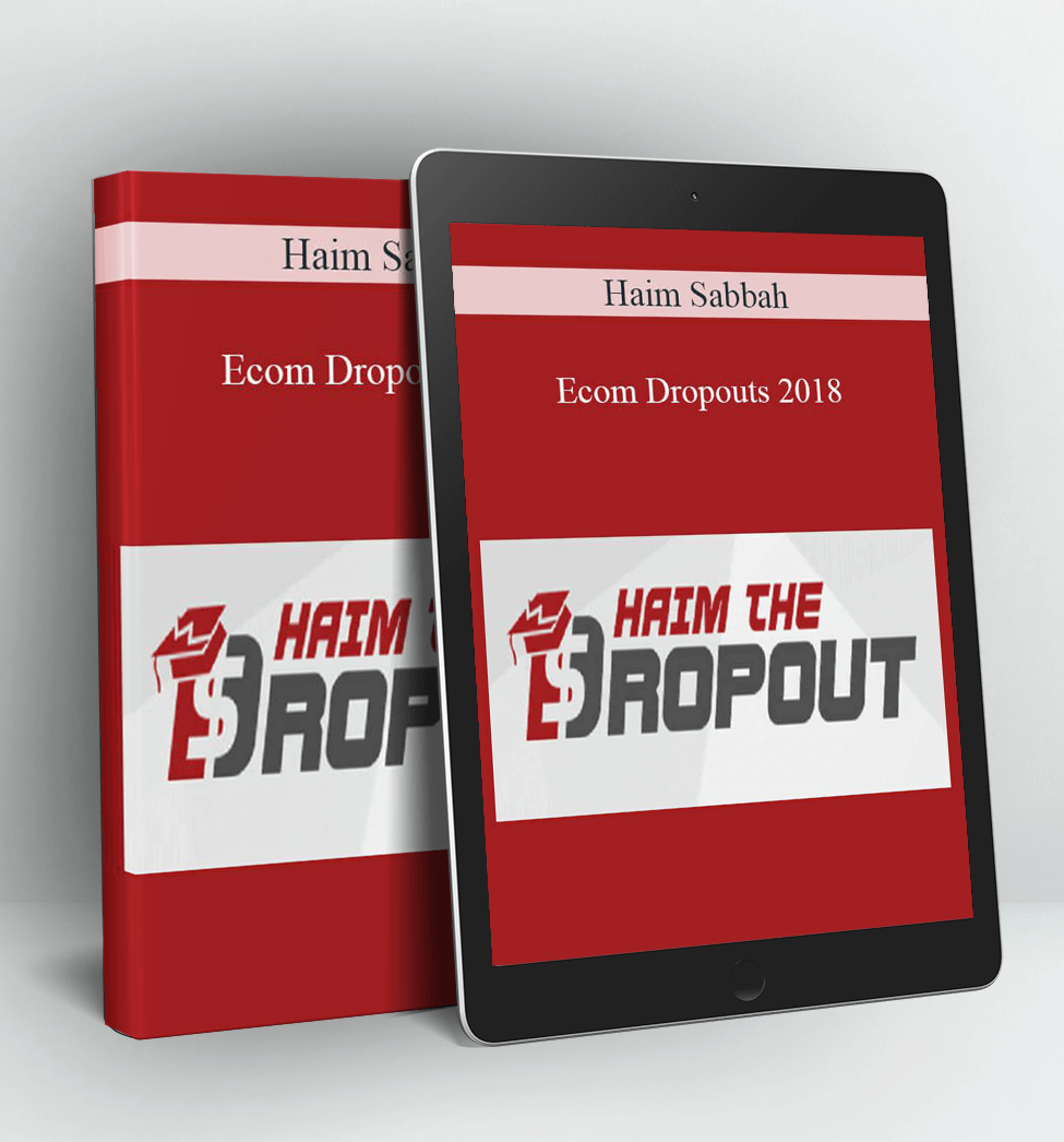 Ecom Dropouts 2018 - Haim Sabbah